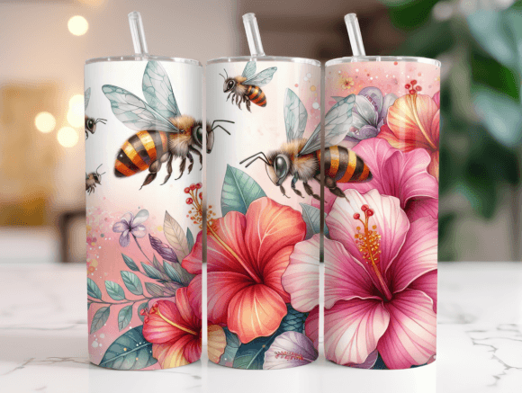 Be Happy Positive Affirmations Tumbler: Graphics & Tumbler Wraps