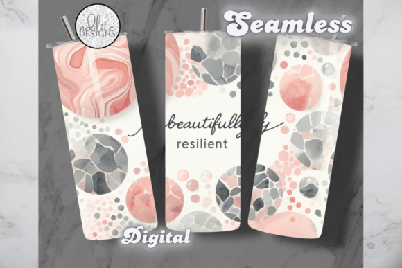 Beautifully Resilient Self Love Wrap: Graphics for Tumbler Wraps