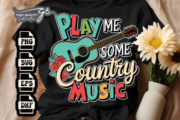 Play Me Some Country Music Guitar SVG: Crafts & Graphics Review